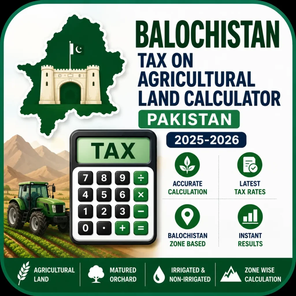Balochistan Tax on Agricultural Land Calculator Pakistan 13 Balochistan Tax on Agricultural Land Calculator Pakistan