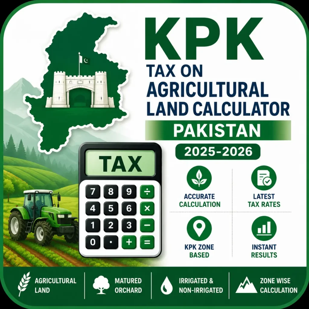 KPK Tax on Agricultural Land Calculator Pakistan 16 KPK Tax on Agricultural Land Calculator Pakistan