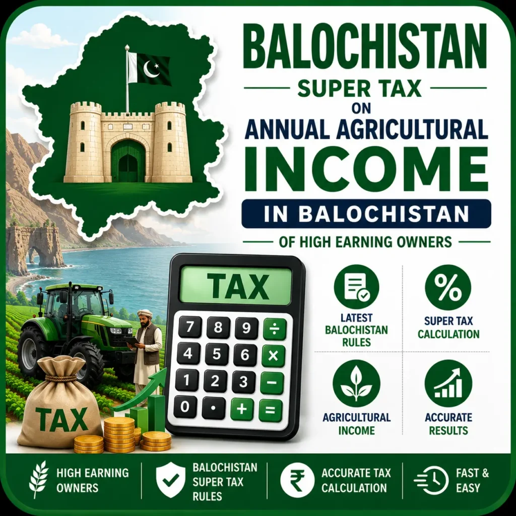 Super Tax on Annual Agricultural Income in Balochistan of High Earning Owners 18 Super Tax on Annual Agricultural Income in Balochistan of High Earning Owners