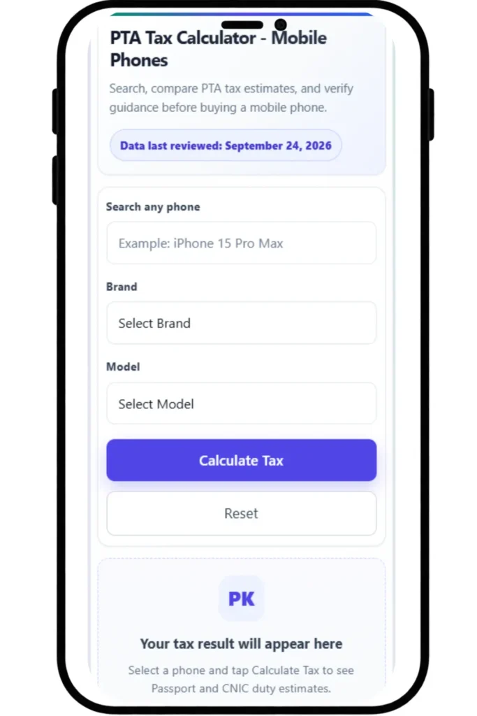 pta tax calculator